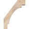 Ekena Millwork 5 1/2"W x 18"D x 24"H Merced Smooth Knee Brace, Douglas Fir BRC06X18X24MRC00SDF - alternate 3